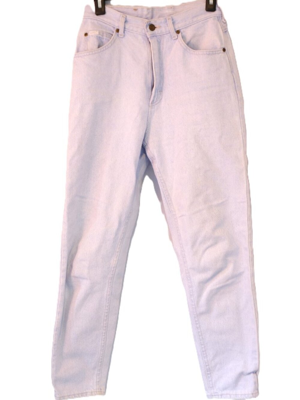 White Lee Straight Leg Jeans | Size 6M | Clean Classic Denim